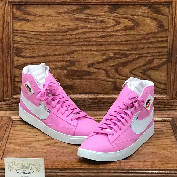 nike blazer rebel mid psychic pink
